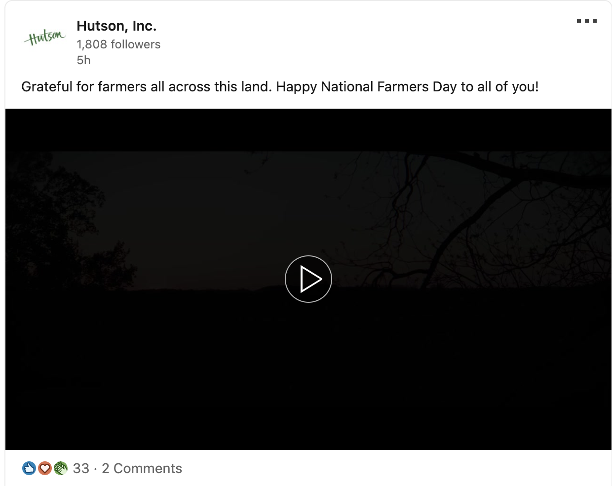 Houston Inc. National Farmers Day